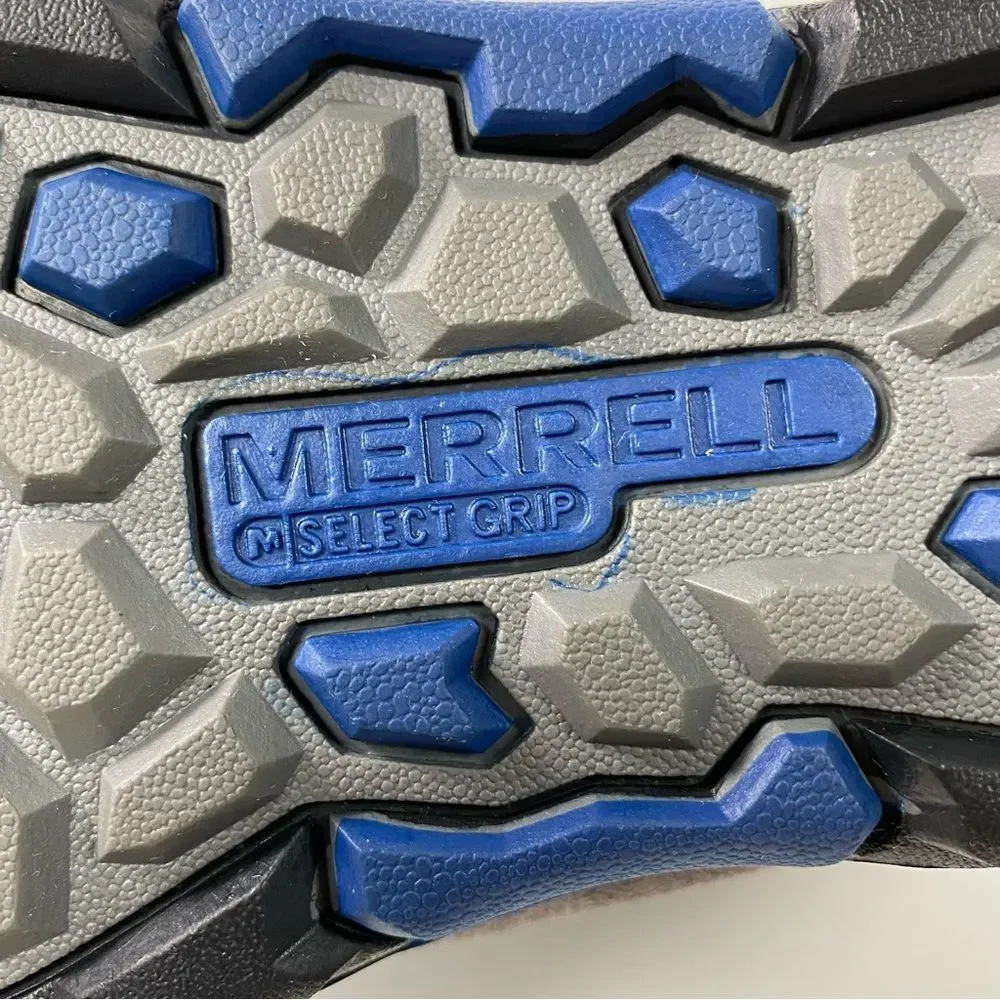Merrell Capra Mid Boys Waterproof Boots. Color Blue/Grey. SZ 7 Youth SZ 9 Womens - Picture 8 of 11